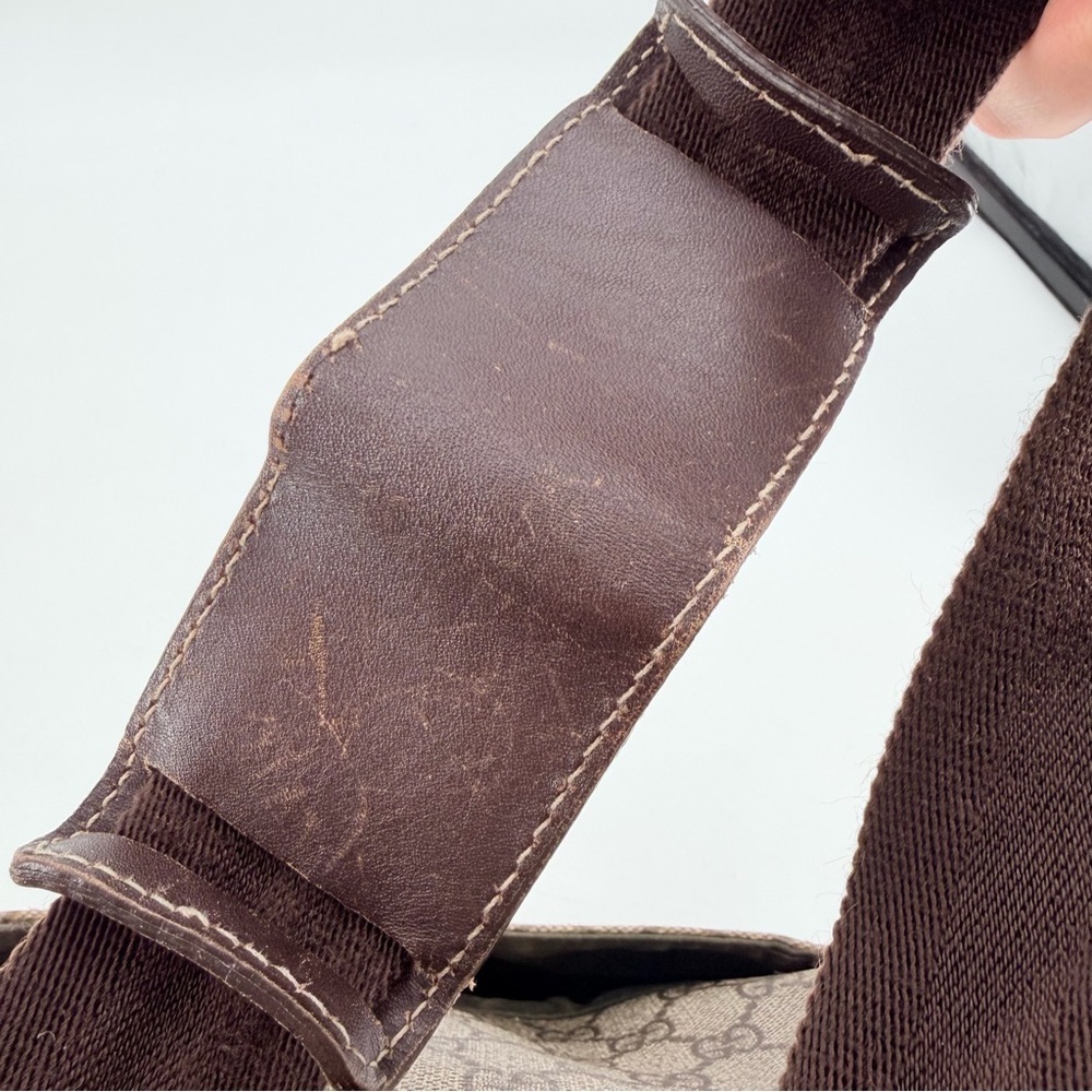 Gucci GG Supreme Baby Diaper Messenger Bag FLAWS - Picture 12 of 14